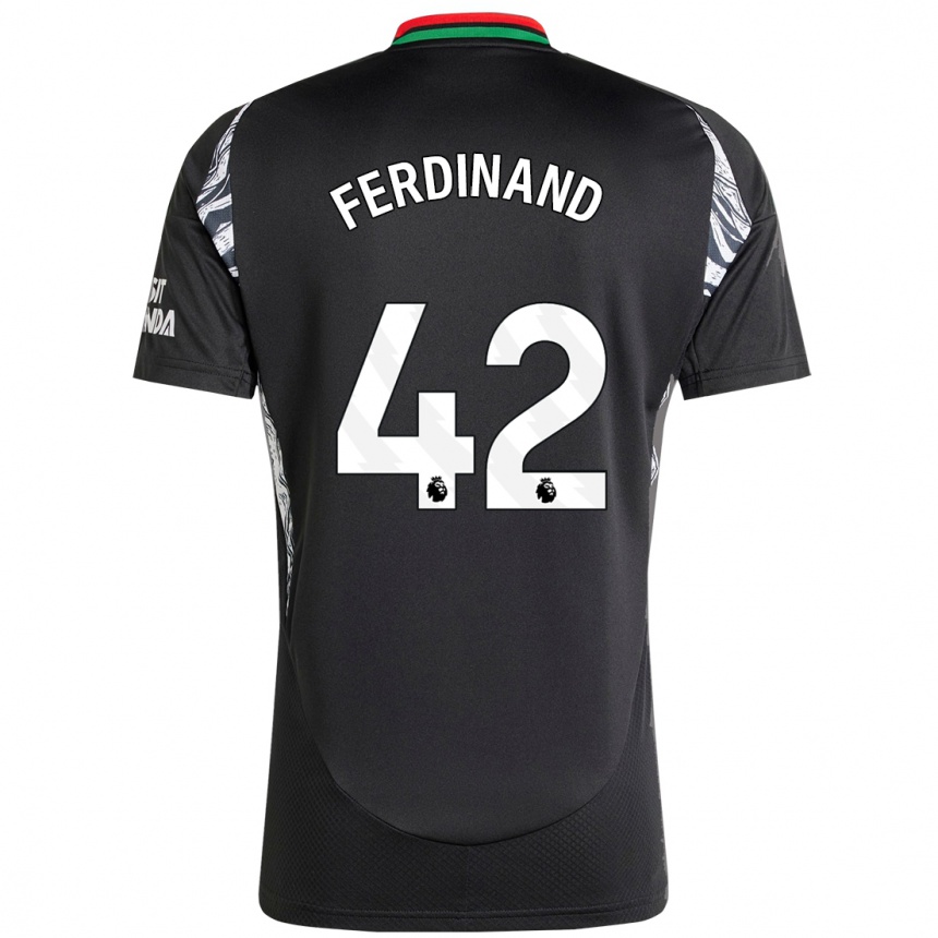 Femme Football Maillot Seb Ferdinand #42 Noir Tenues Extérieur 2024/25