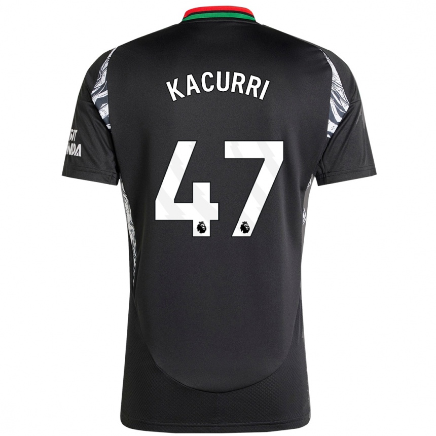 Femme Football Maillot Maldini Kacurri #47 Noir Tenues Extérieur 2024/25