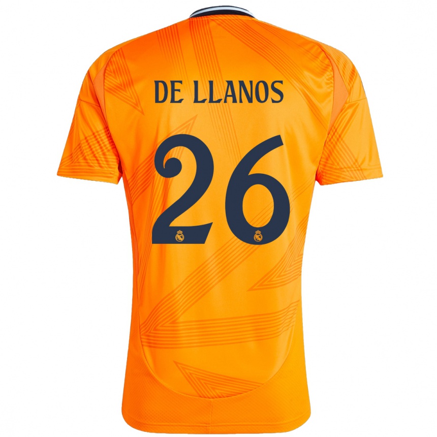 Femme Football Maillot Hugo De Llanos #26 Orange Tenues Extérieur 2024/25