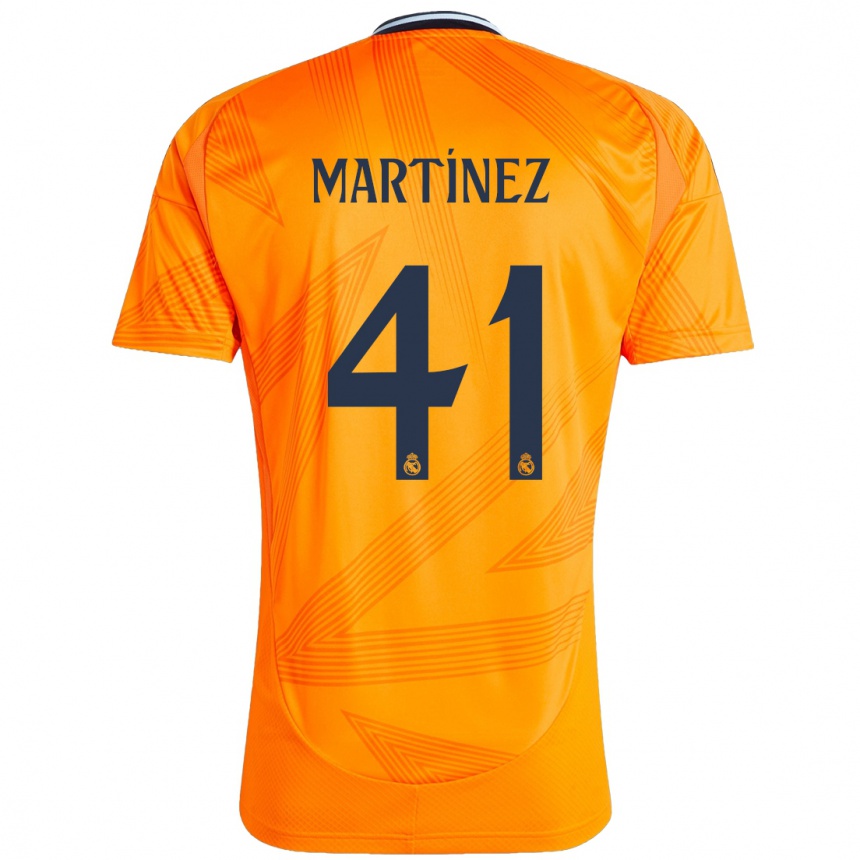 Femme Football Maillot Joan Martínez #41 Orange Tenues Extérieur 2024/25