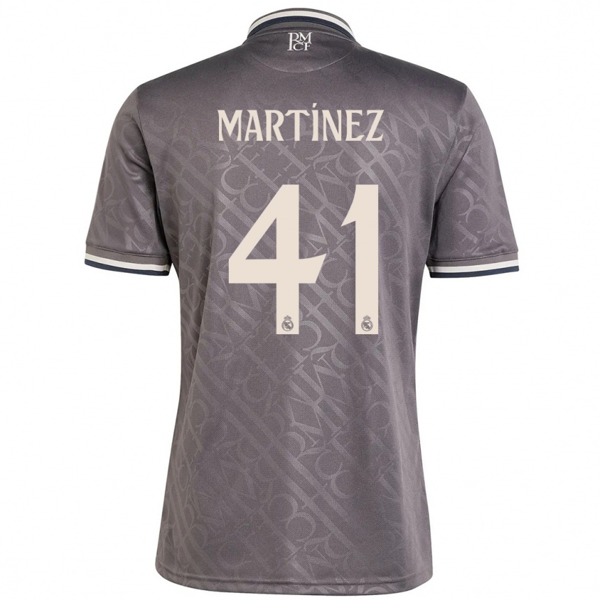 Femme Football Maillot Joan Martínez #41 Anthracite Troisieme 2024/25