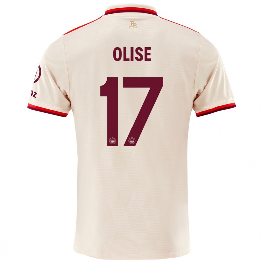 Femme Football Maillot Michael Olise #17 Lin Troisieme 2024/25