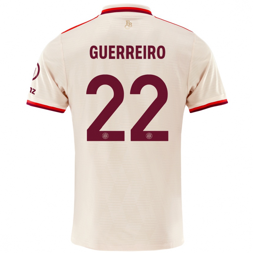 Femme Football Maillot Raphaël Guerreiro #22 Lin Troisieme 2024/25