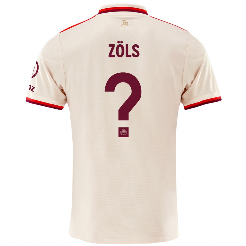 Femme Football Maillot Simon Zöls #0 Lin Troisieme 2024/25