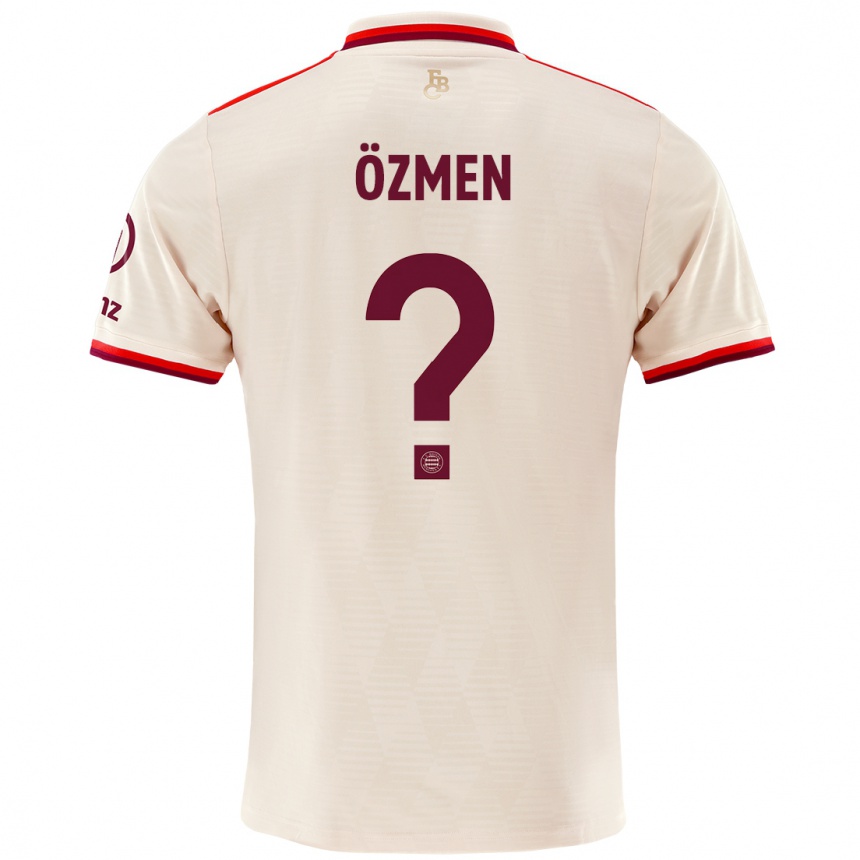 Femme Football Maillot Baran Özmen #0 Lin Troisieme 2024/25