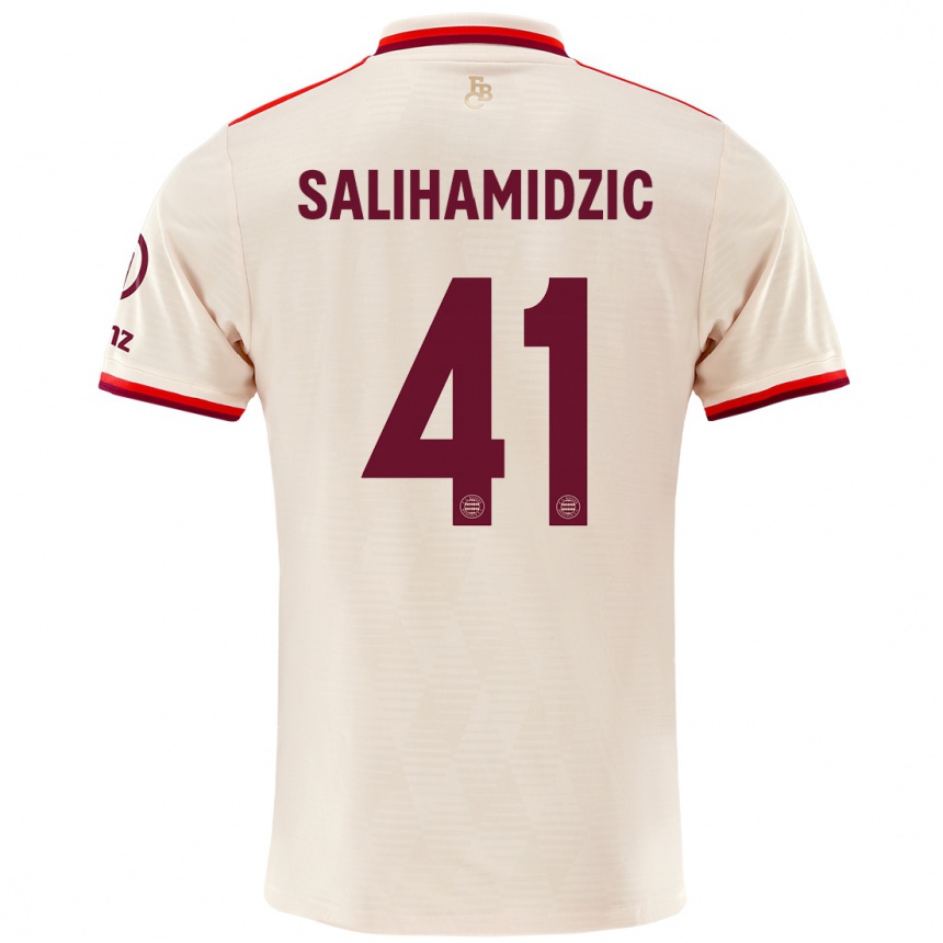 Femme Football Maillot Nick Salihamidzic #41 Lin Troisieme 2024/25