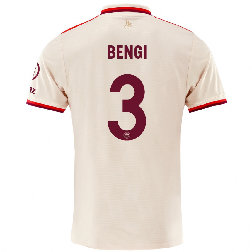 Femme Football Maillot Kaan Bengi #3 Lin Troisieme 2024/25