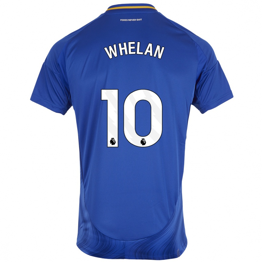 Enfant Football Maillot Aileen Whelan #10 Bleu Blanc Tenues Domicile 2024/25