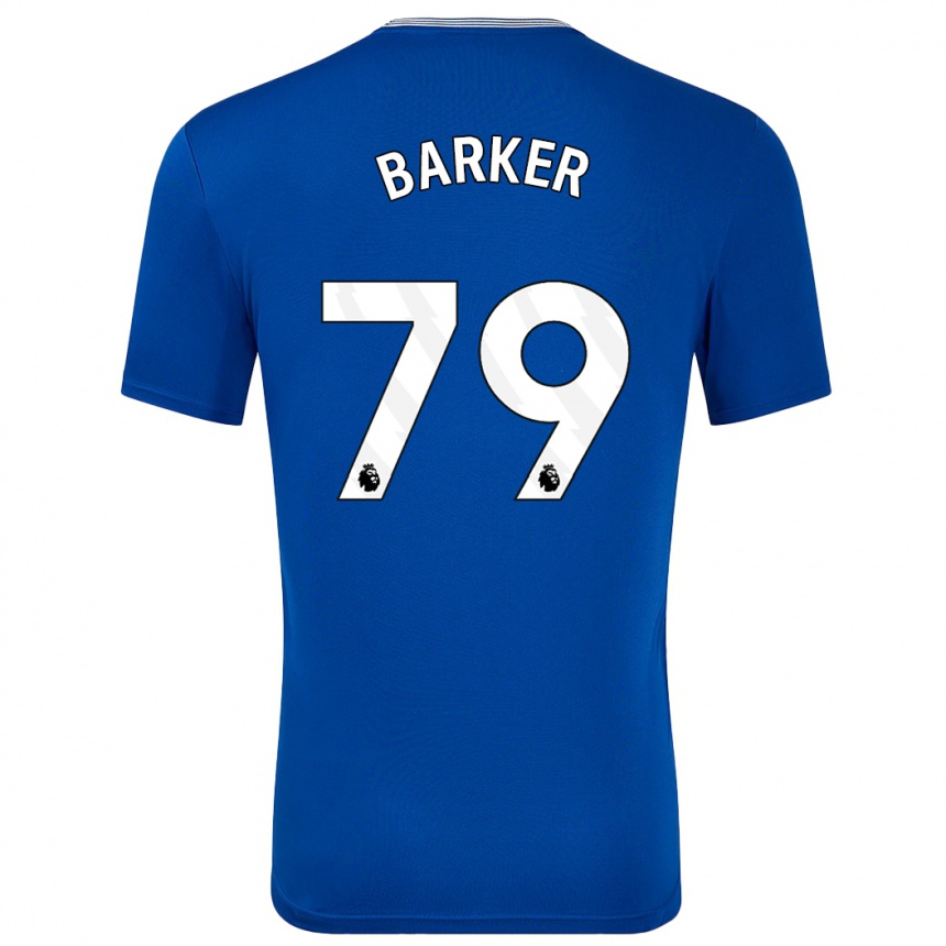 Enfant Football Maillot Owen Barker #79 Bleu Avec Tenues Domicile 2024/25