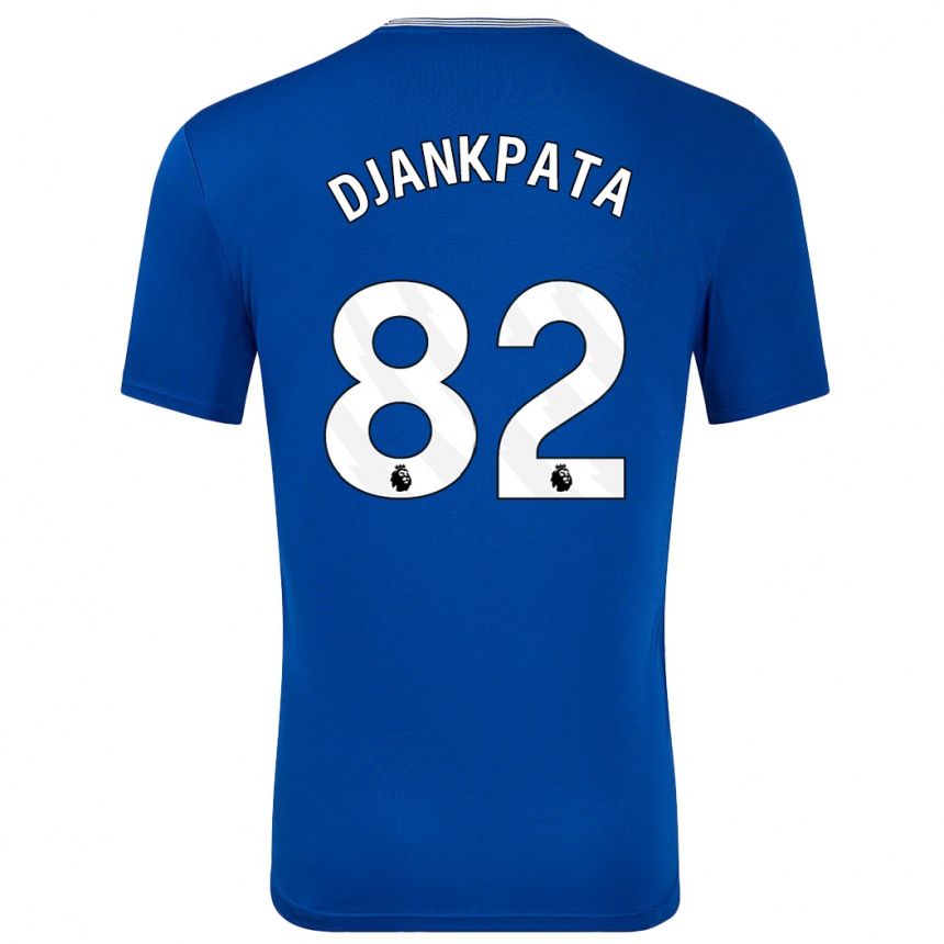 Enfant Football Maillot Halid Djankpata #82 Bleu Avec Tenues Domicile 2024/25