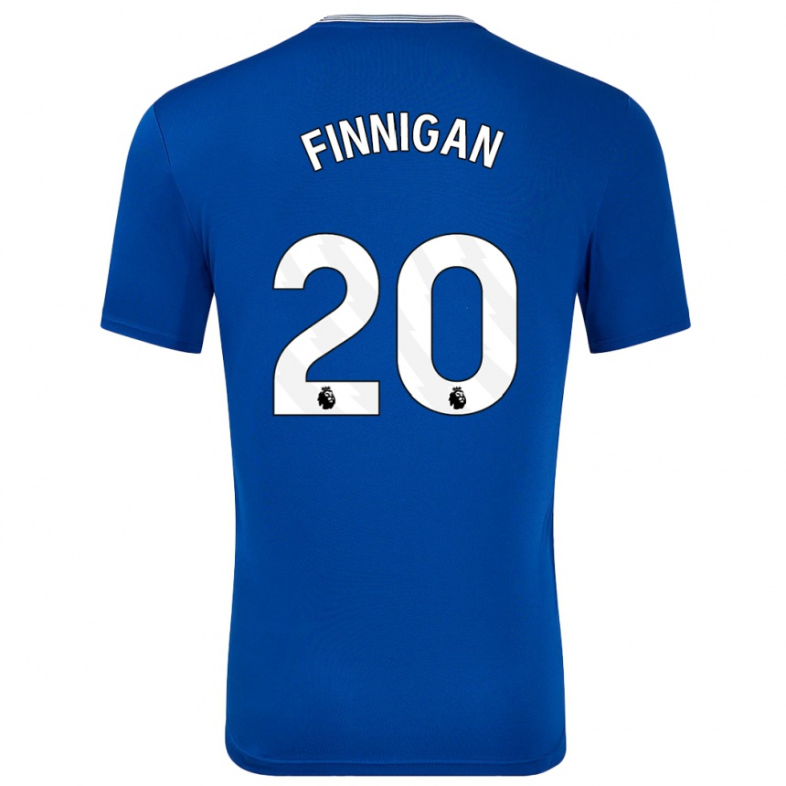 Enfant Football Maillot Megan Finnigan #20 Bleu Avec Tenues Domicile 2024/25