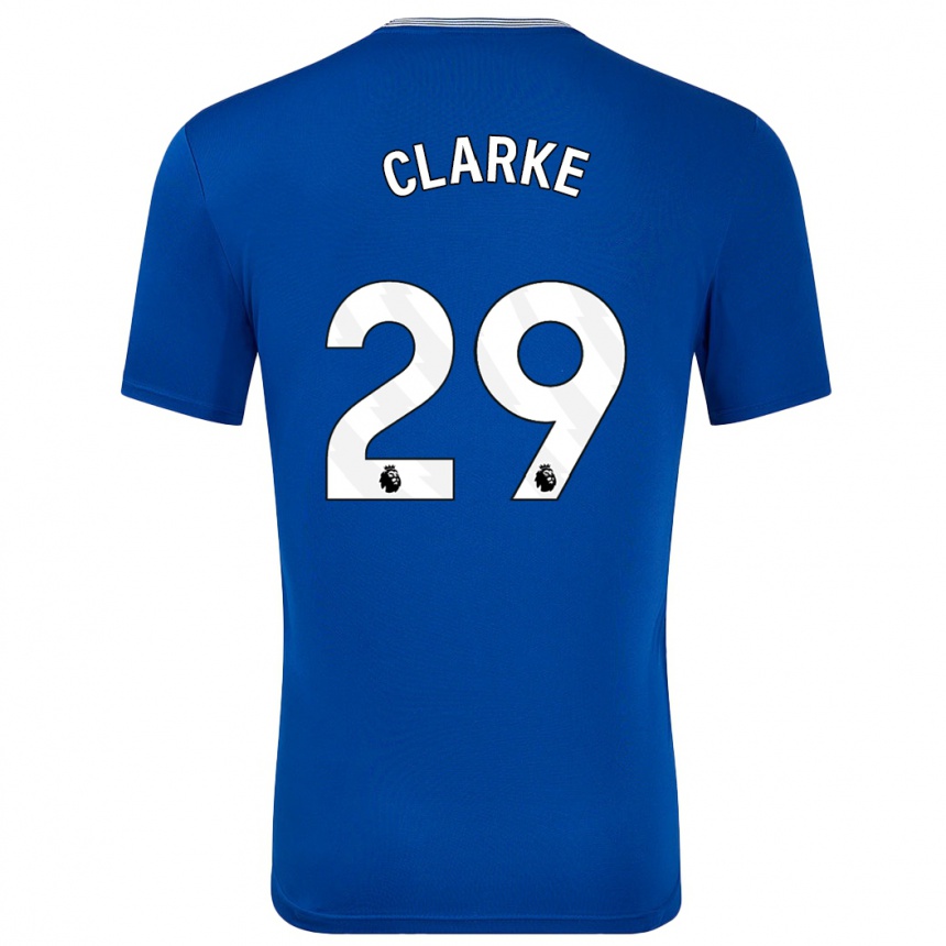 Enfant Football Maillot Abbey Clarke #29 Bleu Avec Tenues Domicile 2024/25