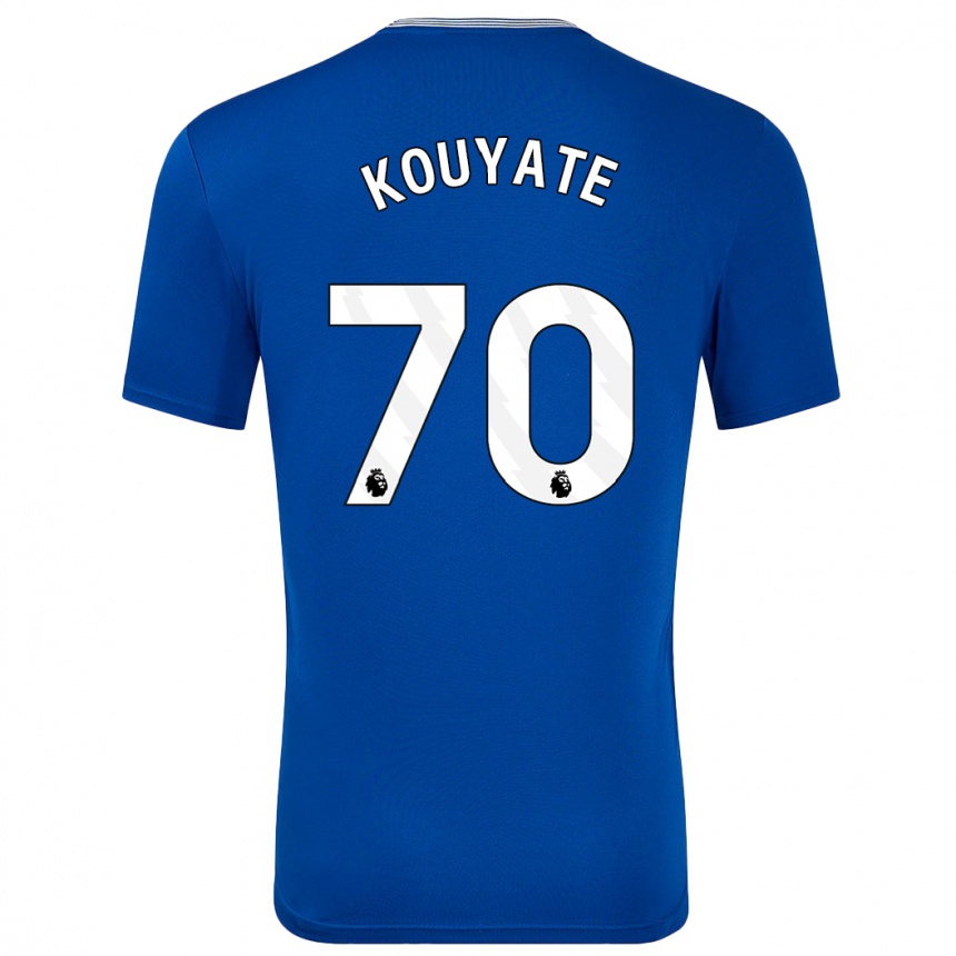 Enfant Football Maillot Katia Kouyate #70 Bleu Avec Tenues Domicile 2024/25