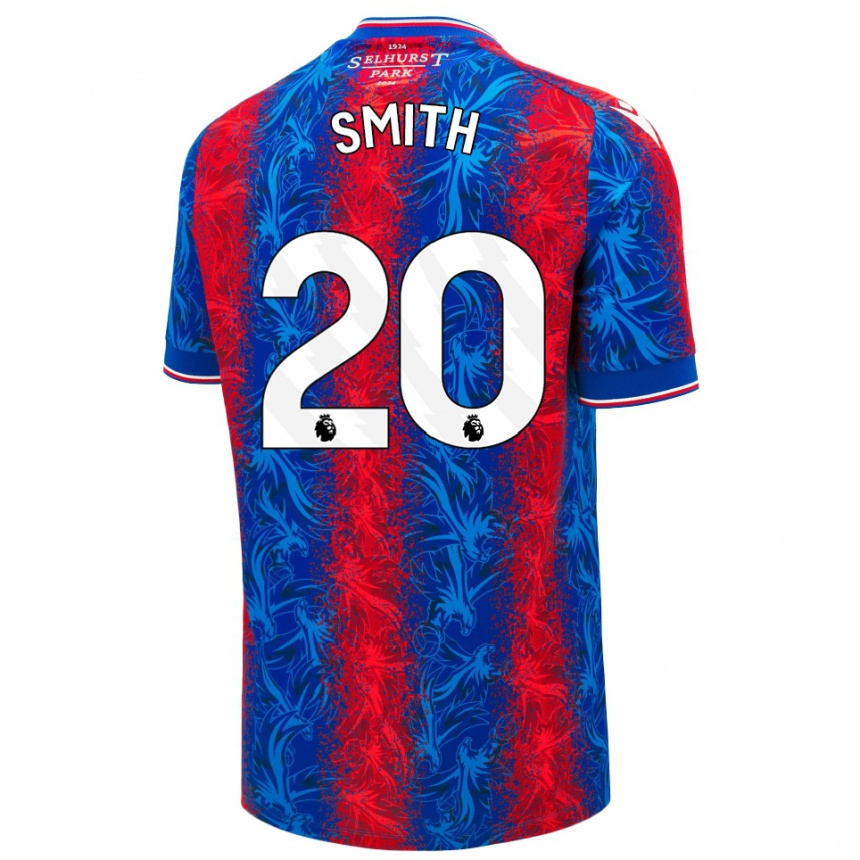 Enfant Football Maillot Hope Smith #20 Rayures Rouges Et Bleues Tenues Domicile 2024/25