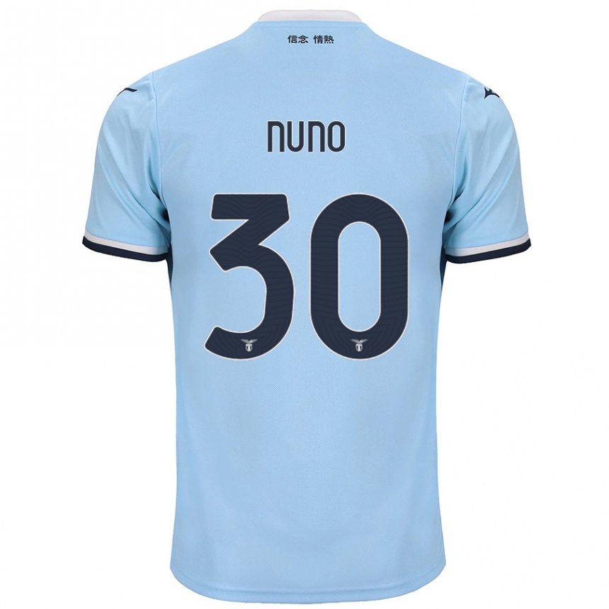 Enfant Football Maillot Nuno Tavares #30 Bleu Tenues Domicile 2024/25