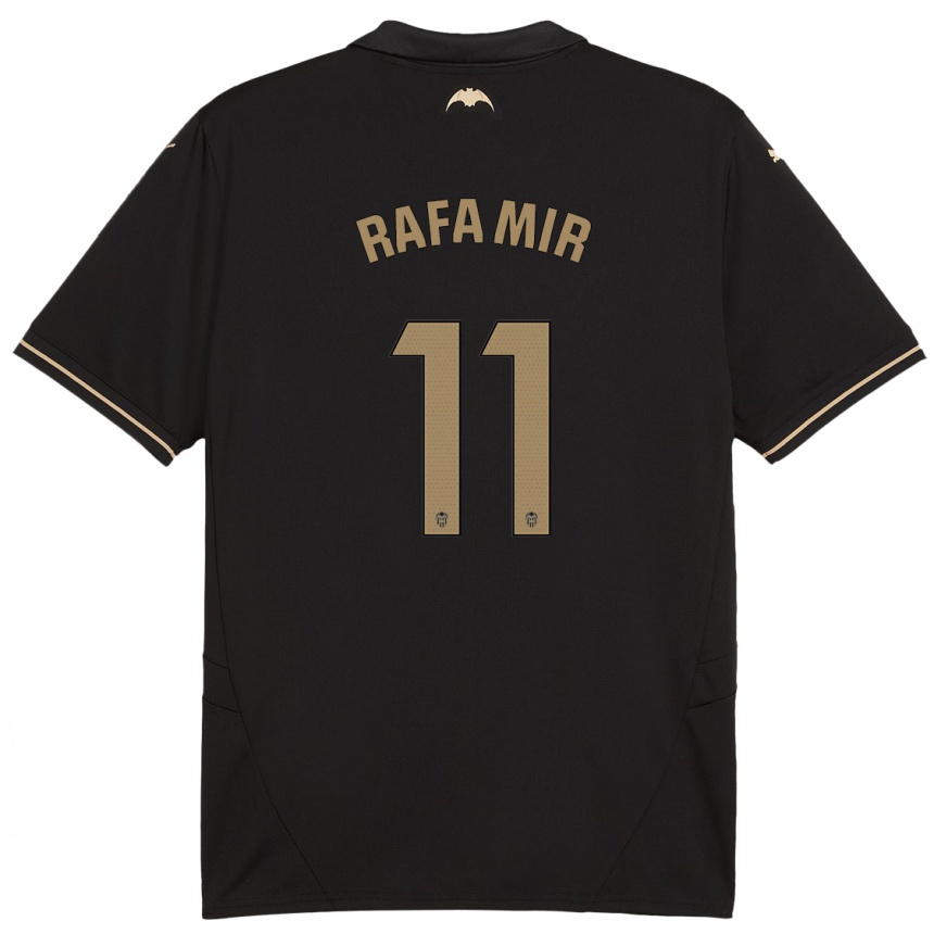 Enfant Football Maillot Rafa Mir #11 Noir Tenues Extérieur 2024/25