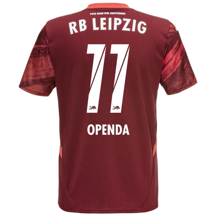 Enfant Football Maillot Loïs Openda #11 Bordeaux Tenues Extérieur 2024/25