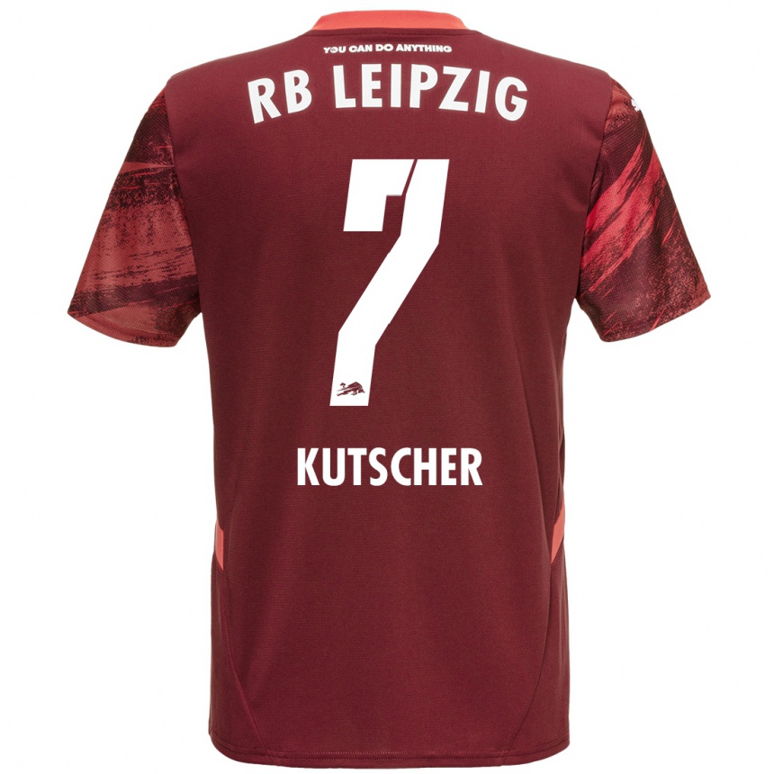 Enfant Football Maillot Matthes Kutscher #7 Bordeaux Tenues Extérieur 2024/25