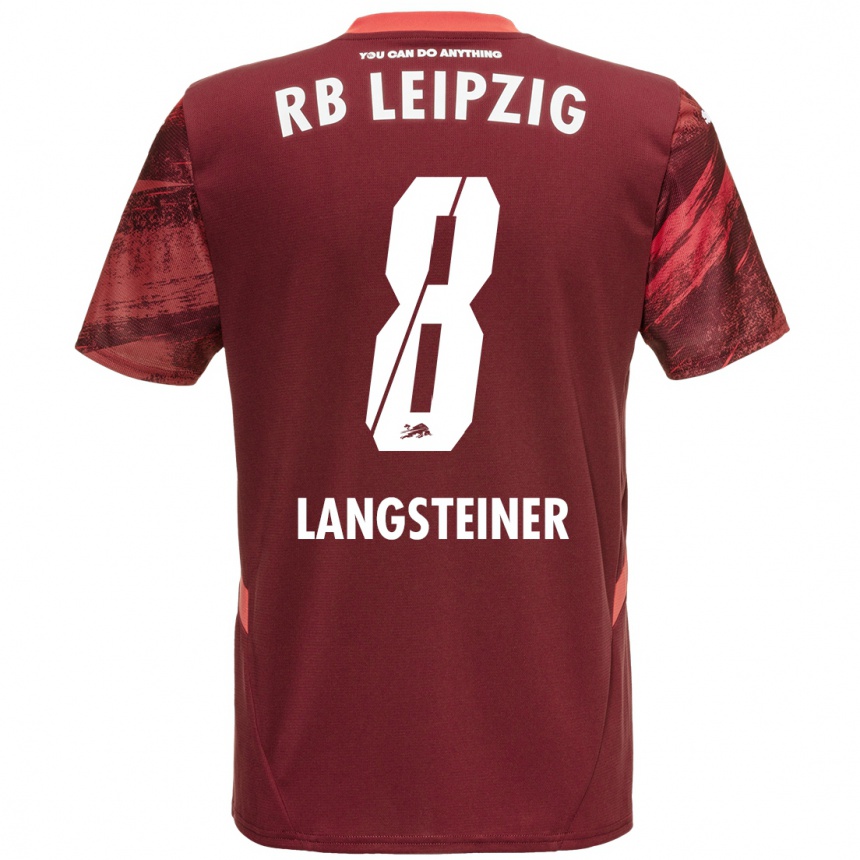 Enfant Football Maillot Toni Langsteiner #8 Bordeaux Tenues Extérieur 2024/25