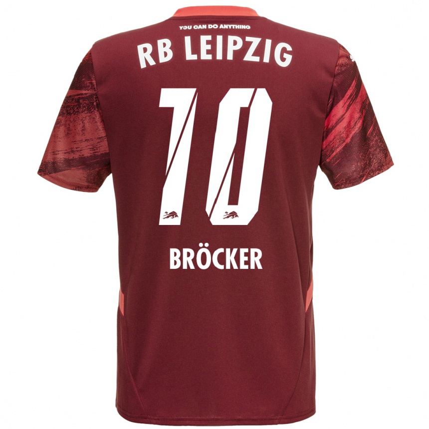 Enfant Football Maillot Mads Bröcker #10 Bordeaux Tenues Extérieur 2024/25