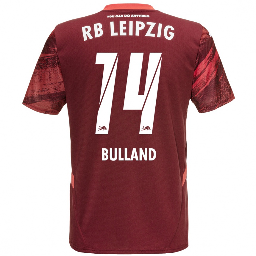 Enfant Football Maillot Anton Bulland #14 Bordeaux Tenues Extérieur 2024/25