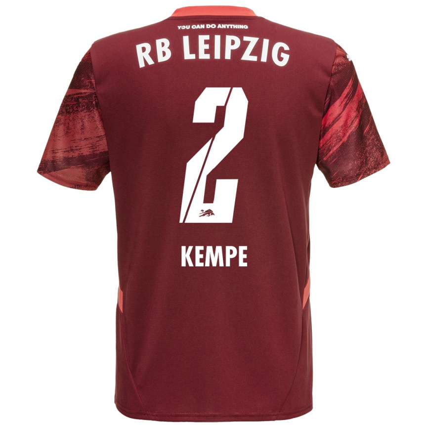 Enfant Football Maillot Frederike Kempe #2 Bordeaux Tenues Extérieur 2024/25