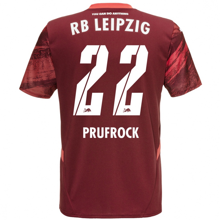 Enfant Football Maillot Silas Prüfrock #22 Bordeaux Tenues Extérieur 2024/25