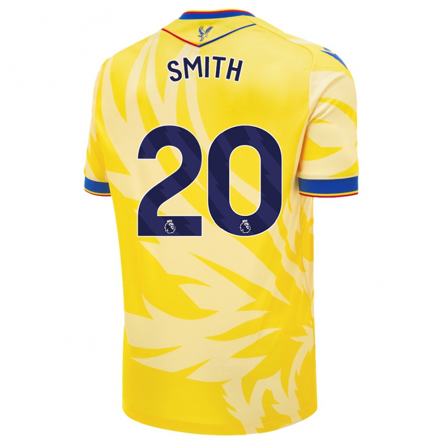 Enfant Football Maillot Hope Smith #20 Jaune Tenues Extérieur 2024/25