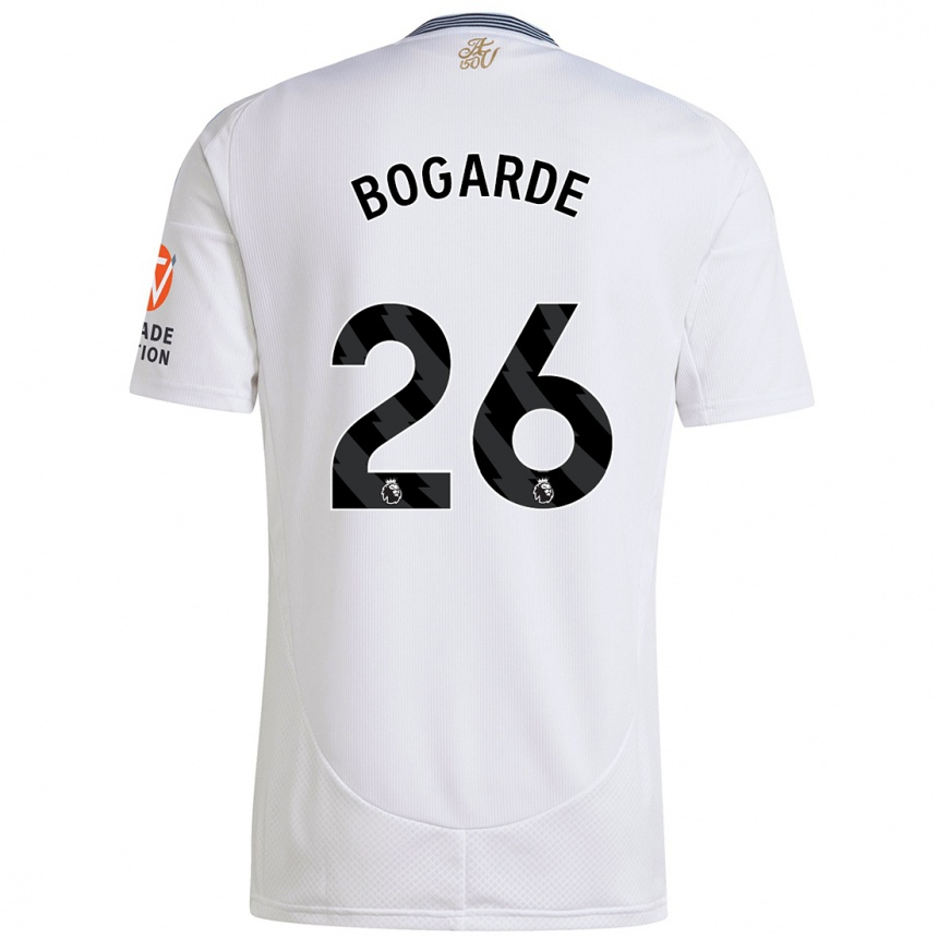 Enfant Football Maillot Lamare Bogarde #26 Blanc Tenues Extérieur 2024/25