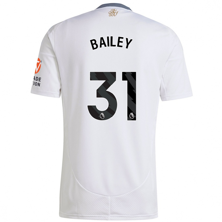 Enfant Football Maillot Leon Bailey #31 Blanc Tenues Extérieur 2024/25