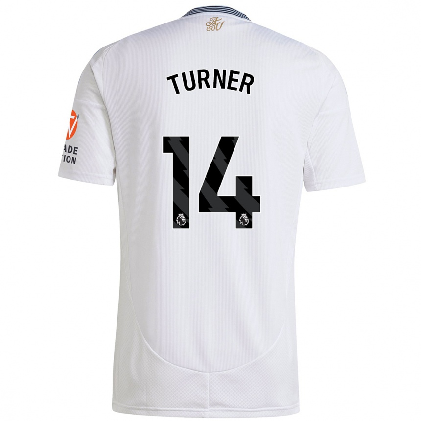 Enfant Football Maillot Danielle Turner #14 Blanc Tenues Extérieur 2024/25