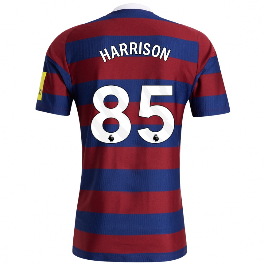 Enfant Football Maillot Adam Harrison #85 Bordeaux Bleu Marine Tenues Extérieur 2024/25