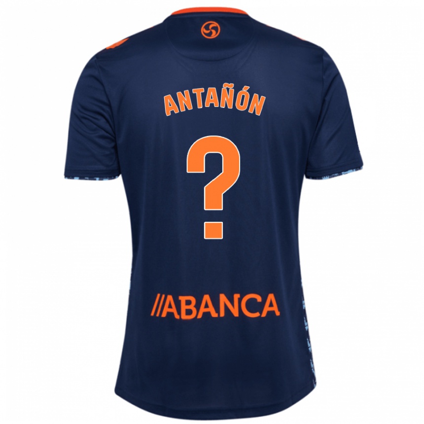 Enfant Football Maillot Andrés Antañón #0 Bleu Marine Tenues Extérieur 2024/25