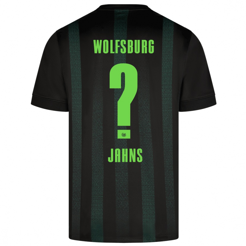 Enfant Football Maillot Stefan Jahns #0 Vert Foncé Tenues Extérieur 2024/25