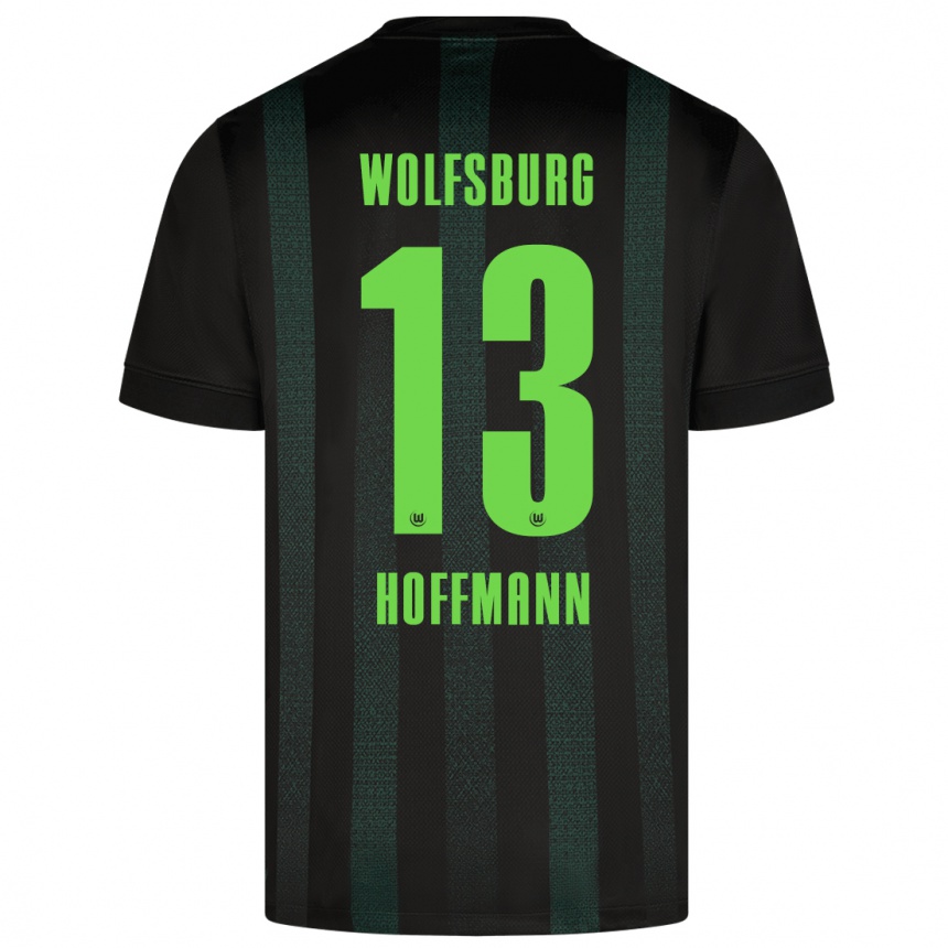 Enfant Football Maillot Nils Hoffmann #13 Vert Foncé Tenues Extérieur 2024/25