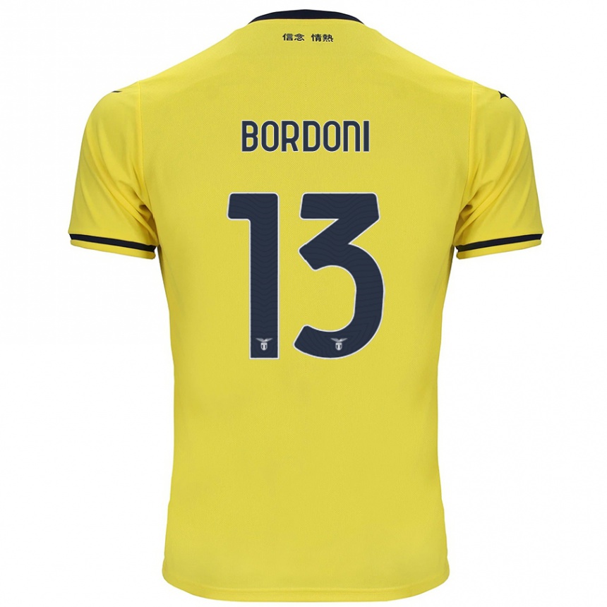 Enfant Football Maillot Tommaso Bordoni #13 Jaune Tenues Extérieur 2024/25