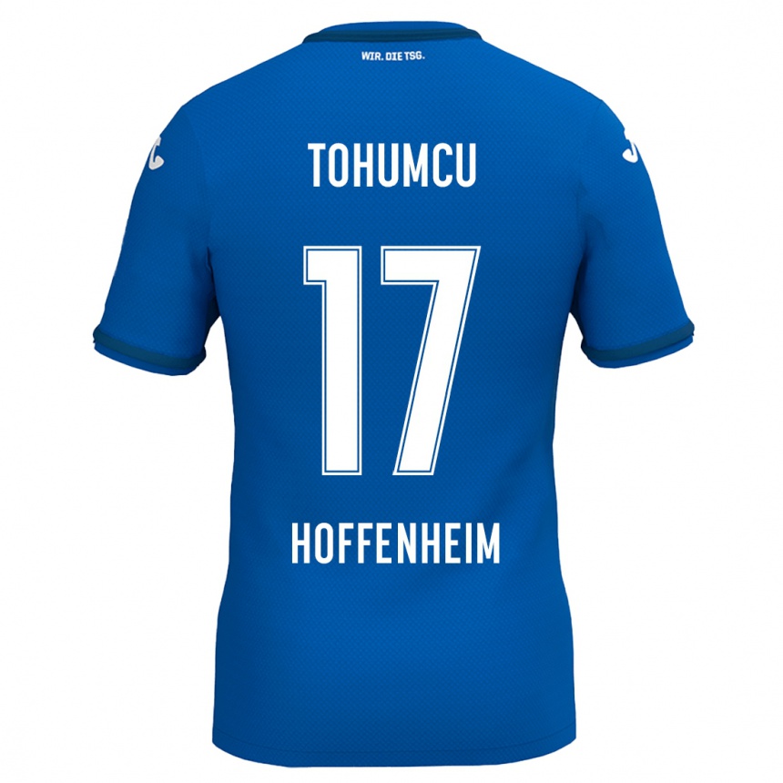 Homme Football Maillot Umut Tohumcu #17 Bleu Royal Tenues Domicile 2024/25