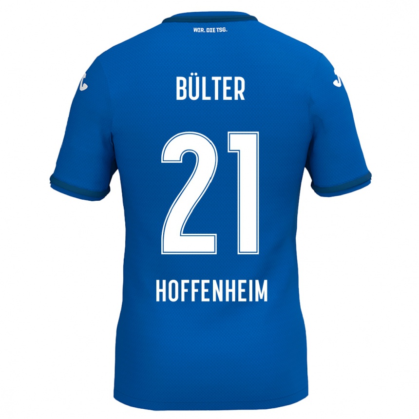 Homme Football Maillot Marius Bülter #21 Bleu Royal Tenues Domicile 2024/25