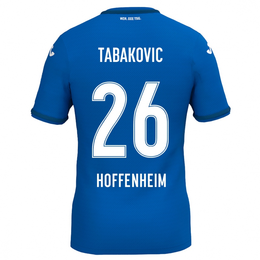 Homme Football Maillot Haris Tabakovic #26 Bleu Royal Tenues Domicile 2024/25