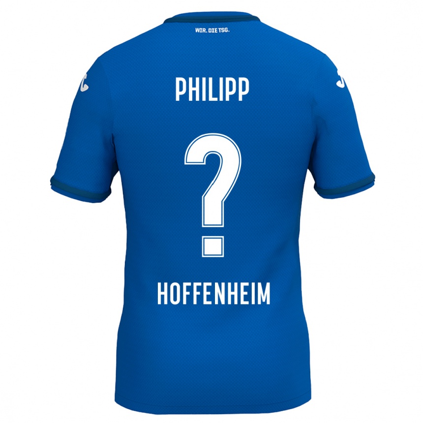 Homme Football Maillot Tim Philipp #0 Bleu Royal Tenues Domicile 2024/25