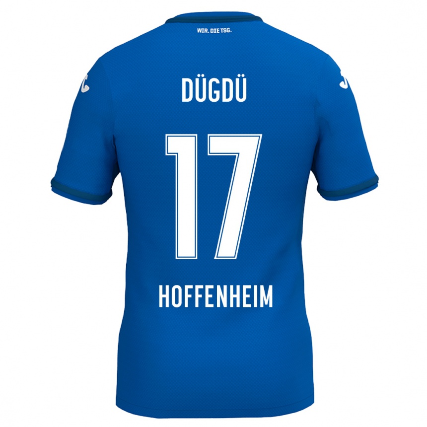 Homme Football Maillot Tamay Dügdü #17 Bleu Royal Tenues Domicile 2024/25