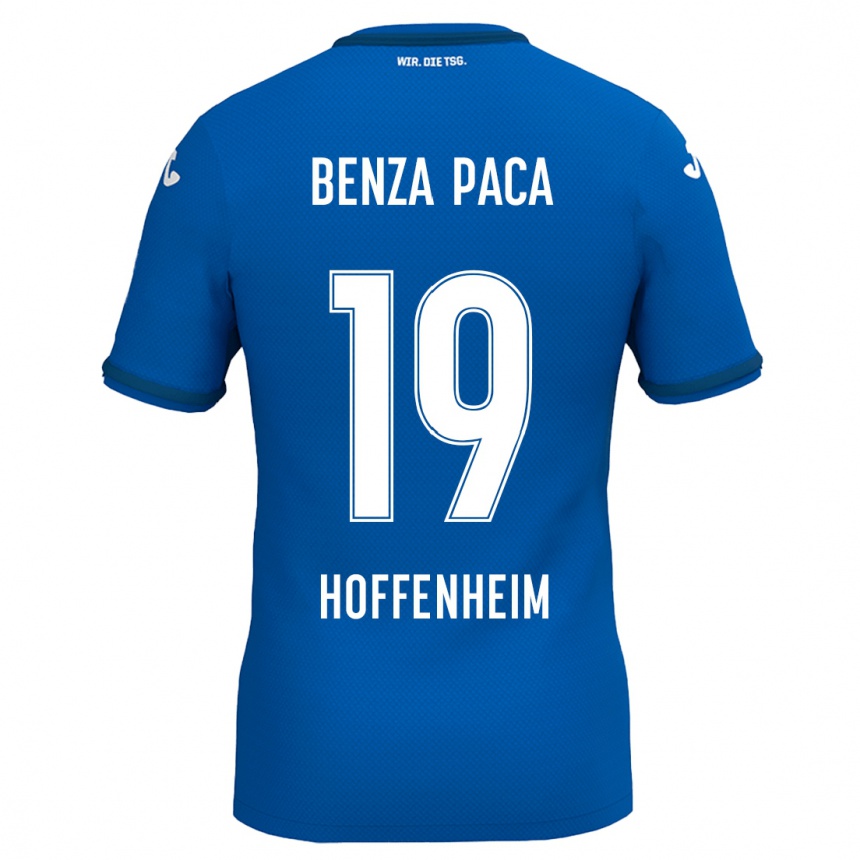 Homme Football Maillot Lynes Benza Paca #19 Bleu Royal Tenues Domicile 2024/25