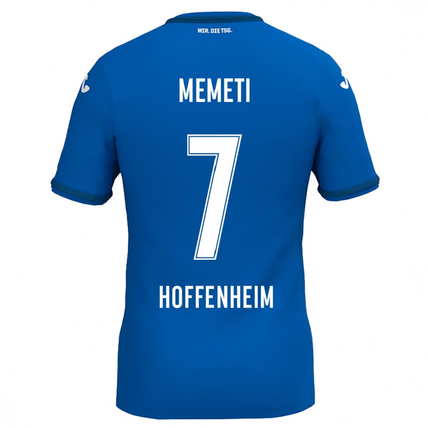 Homme Football Maillot Erëleta Memeti #7 Bleu Royal Tenues Domicile 2024/25