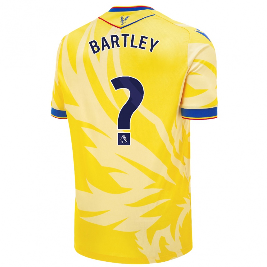 Homme Football Maillot Ryan Bartley #0 Jaune Tenues Extérieur 2024/25