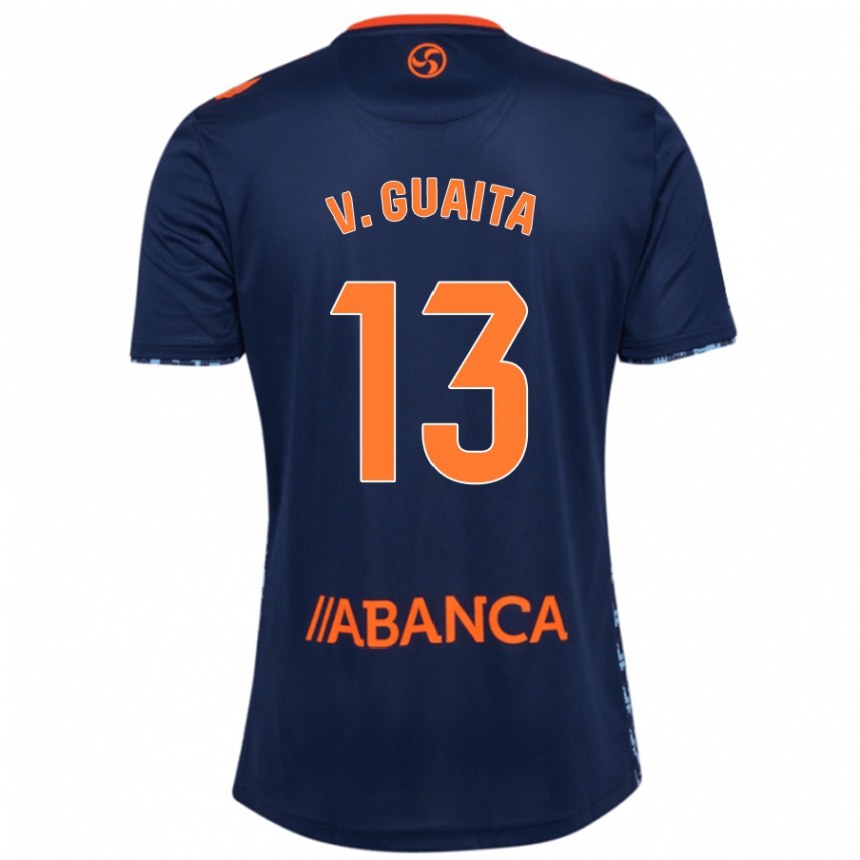 Homme Football Maillot Vicente Guaita #13 Bleu Marine Tenues Extérieur 2024/25