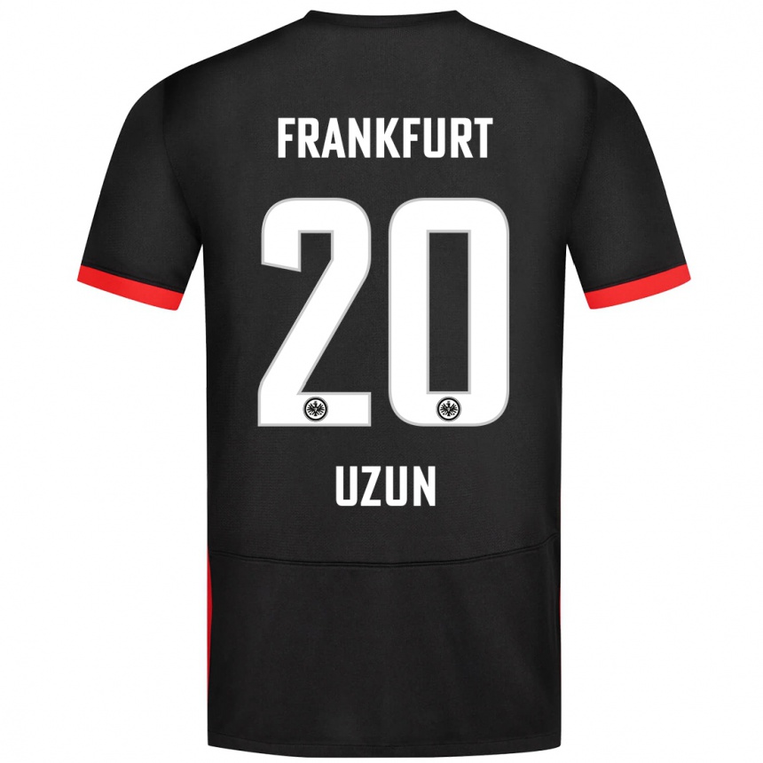 Homme Football Maillot Can Uzun #20 Noir Tenues Extérieur 2024/25