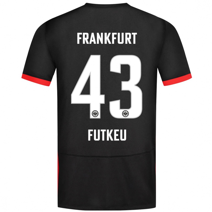 Homme Football Maillot Noel Futkeu #43 Noir Tenues Extérieur 2024/25