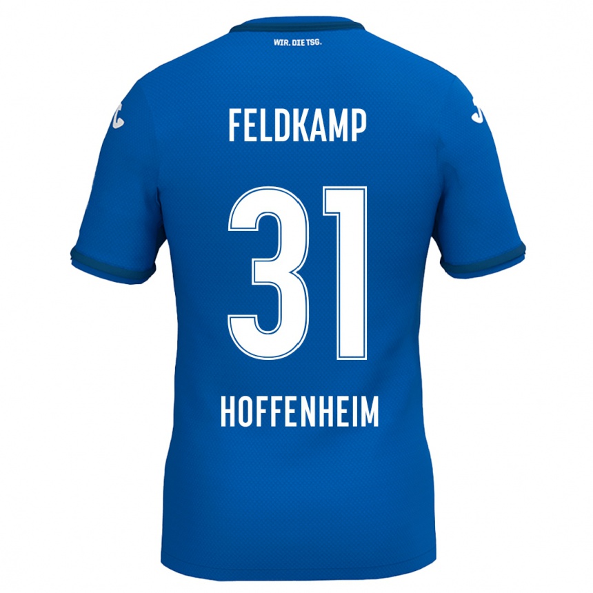 Femme Football Maillot Jana Feldkamp #31 Bleu Royal Tenues Domicile 2024/25