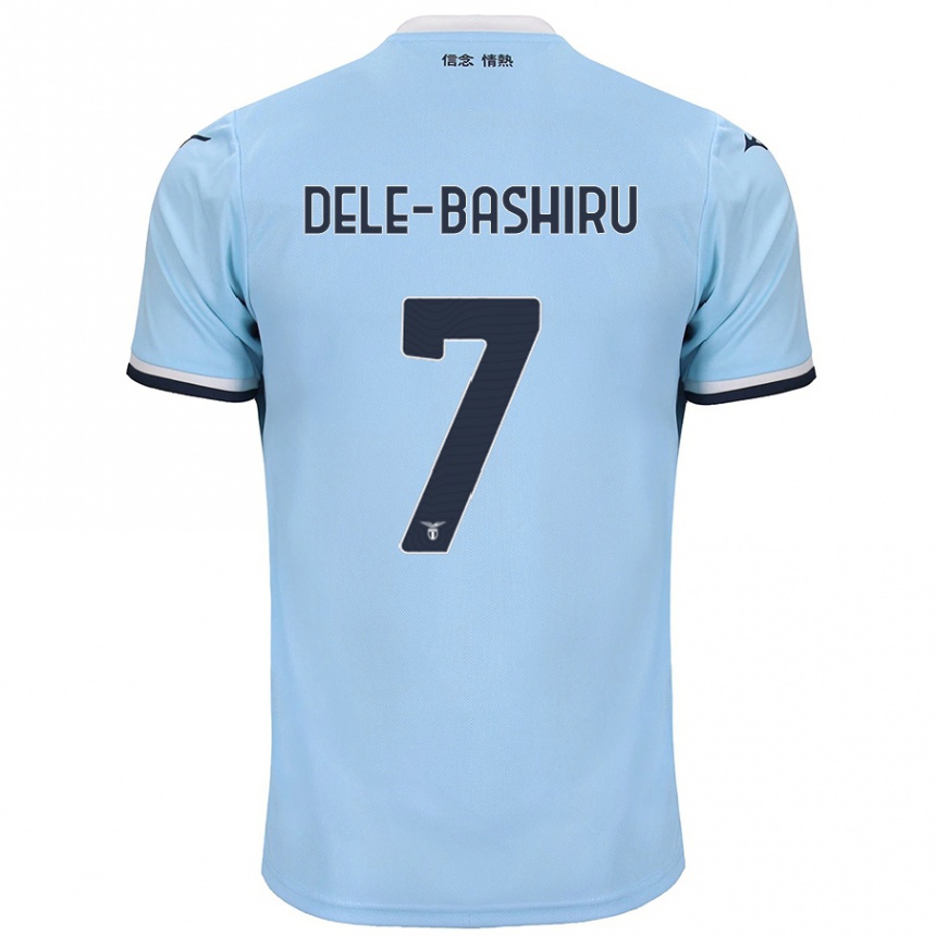 Femme Football Maillot Fisayo Dele-Bashiru #7 Bleu Tenues Domicile 2024/25