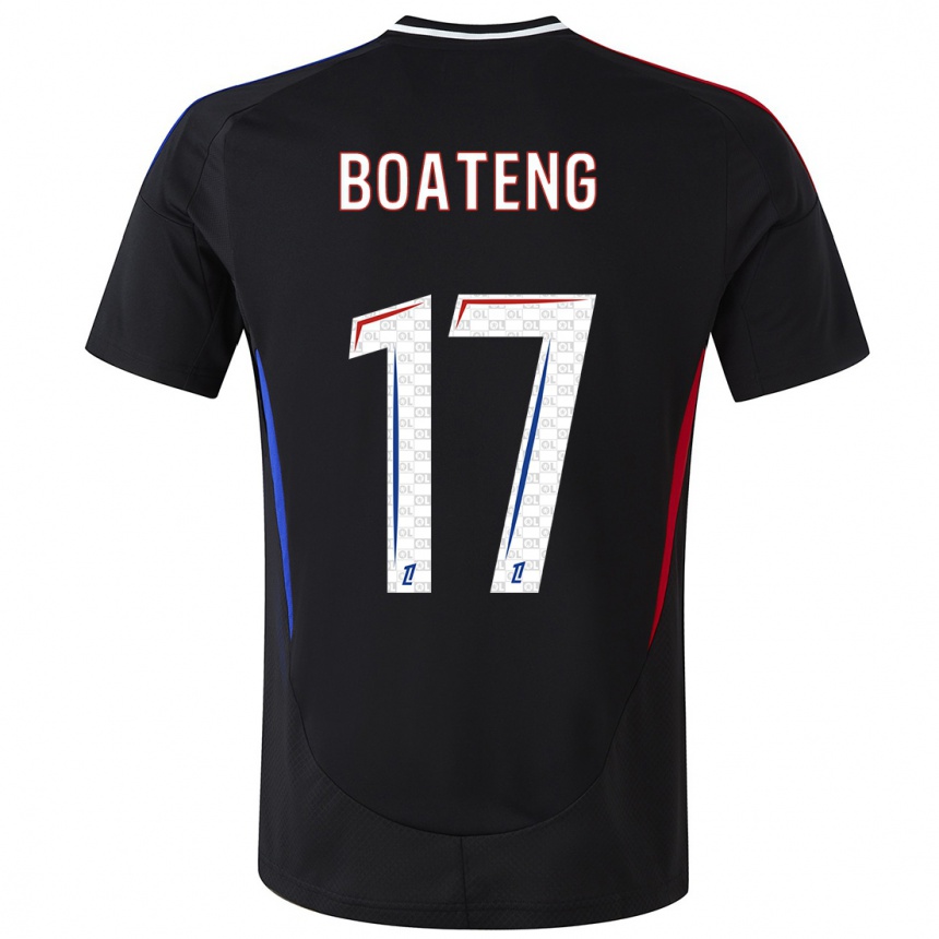 Femme Football Maillot Jerome Boateng #17 Noir Tenues Extérieur 2024/25